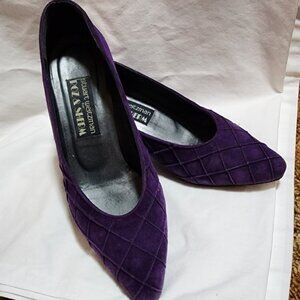 Stuart Weitzman Purple Pumps